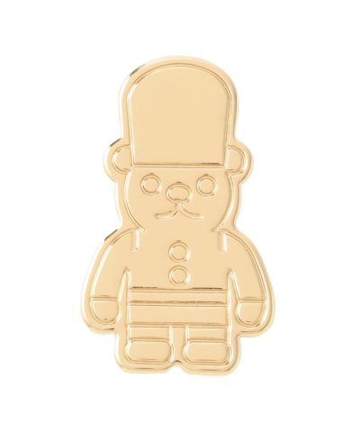 バッキンガムベア エンボスブローチ