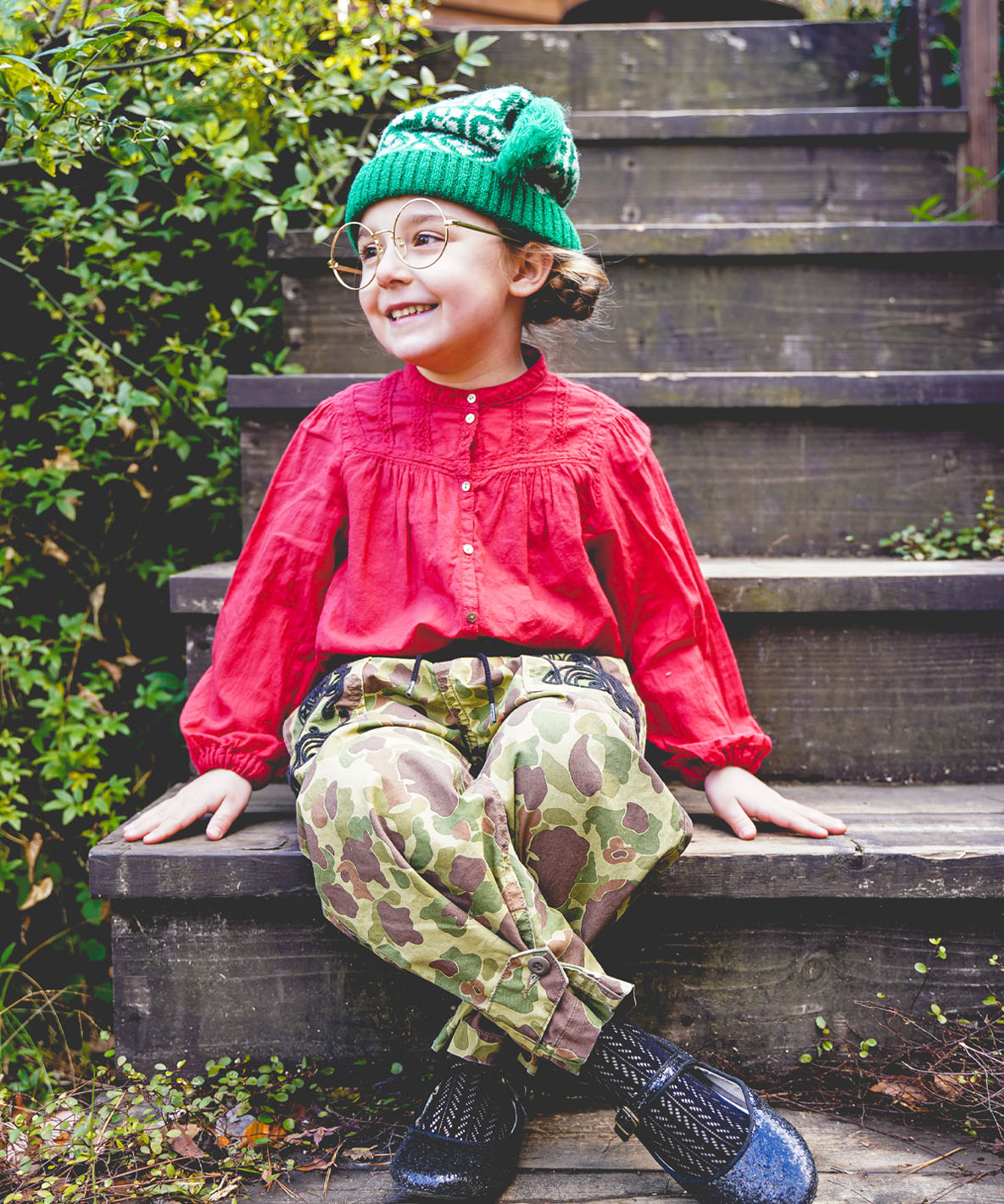 GOTOHOLLYWOOD ゴートゥーハリウッド GO TO HOLLYWOOD Loan Blouse レッド 115 GOTOHOLLYWOOD ゴートゥーハリウッド GO TO HOLLYWOOD Loan Blouse レッド 115