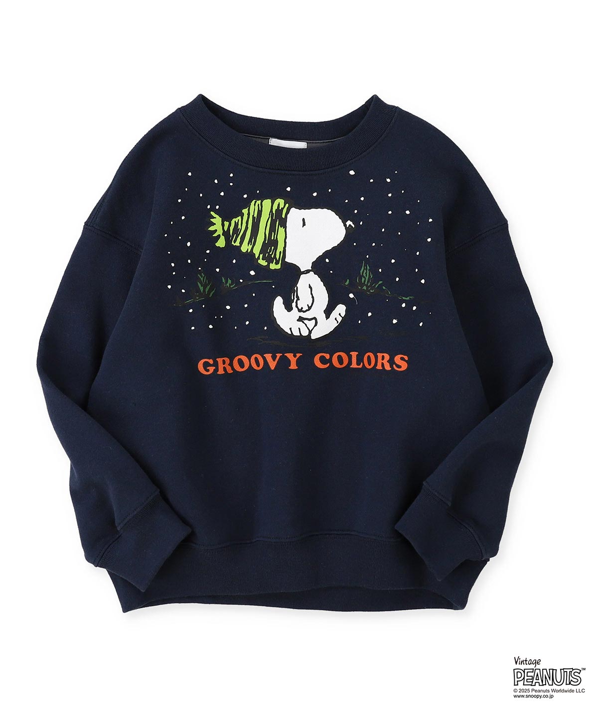 GROOVYCOLORS グルーヴィーカラーズ GROOVY COLORS SNOW SNOOPY Swe ネイビー 155
