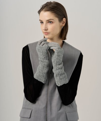 【アームウォーマー付き 】3WAY ニットグローブ