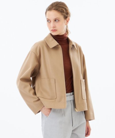 【WEB&一部店舗限定】メルトンジップブルゾン