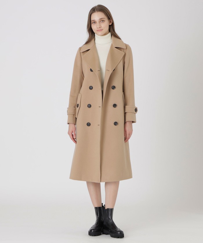 取扱店舗限定】カシミヤトレンチコート(508585929)｜阪急百貨店公式