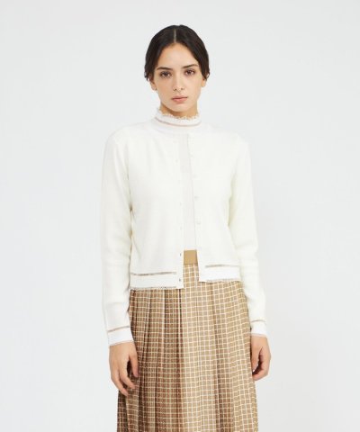 シアーコンビニット カーディガン