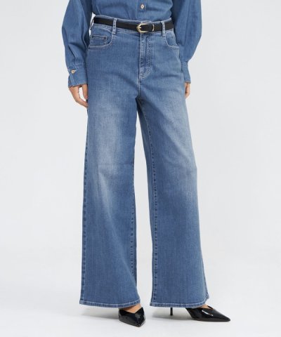 【TWENTY FOUR DENIM】 バギーデニムパンツ