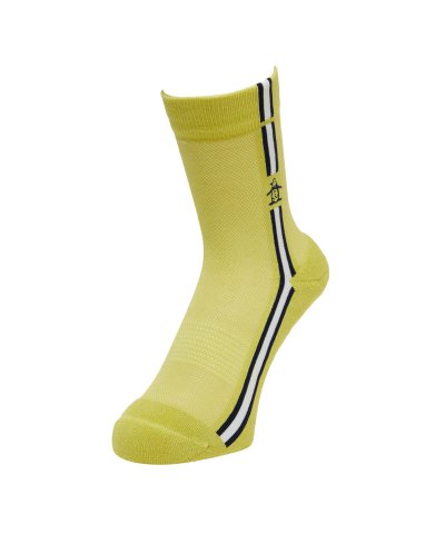 マンシングウェア Munsingwear ミドル丈消臭ライン入りソックス 【返品