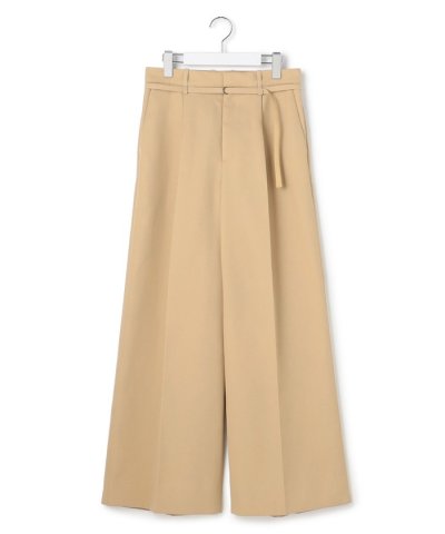 【WEB＆一部店舗限定・撥水加工・洗える】C0SoftTwill ワイドパンツ