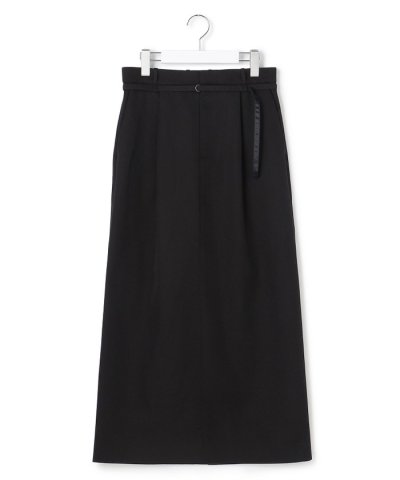 【WEB＆一部店舗限定・撥水加工・洗える】C0SoftTwiLL ロングスカート