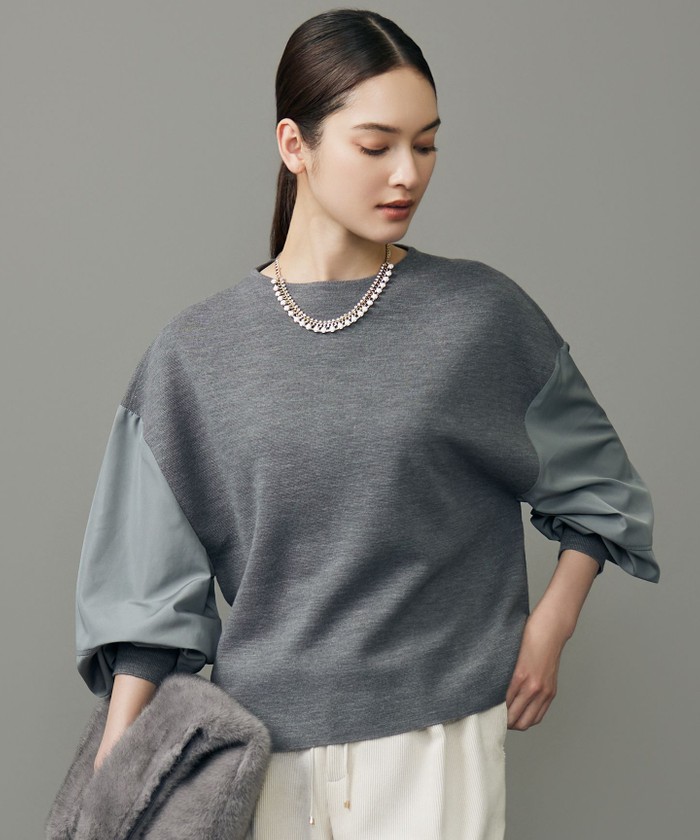 グレー系｜ニット・セーター｜自由区 (Lサイズ)(ジユウクエル)｜阪急