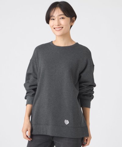 【カタログ掲載】【ウォッシャブル】タイガーパッチ裏起毛スウェット