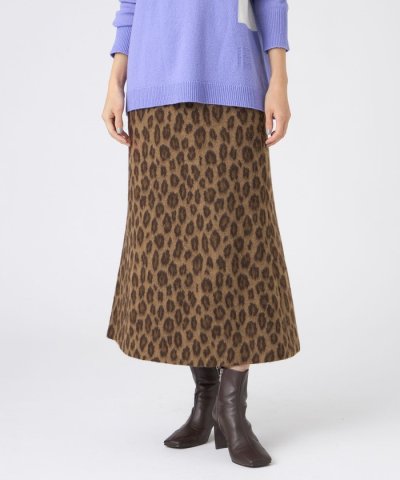 【SANYO Style EDITION掲載】ウールパンサージャカードタイトスカ