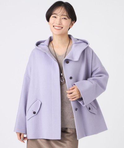 【L】【SANYO Style EDITION掲載】ウールスーパービーバーフーデ