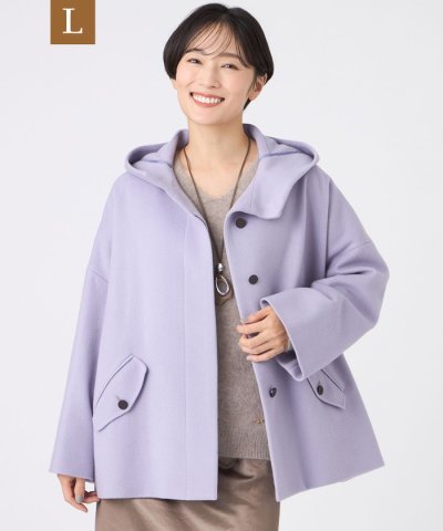 【L】【SANYO Style EDITION掲載】ウールスーパービーバーフーデ