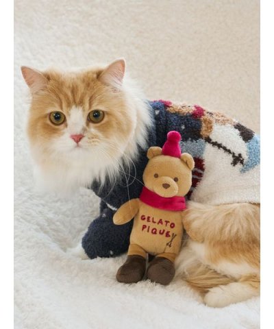 【HOLIDAY】【CAT&DOG】スキーベアトイ