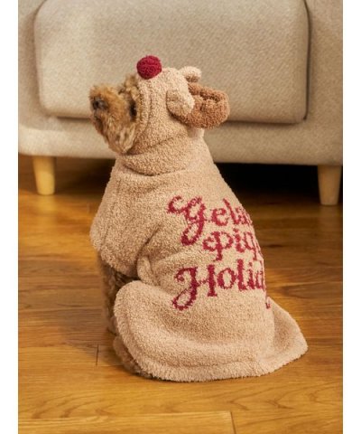 【HOLIDAY】【CAT&DOG】トナカイケープ