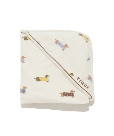 【BABY】ダックスフンド柄ブランケット