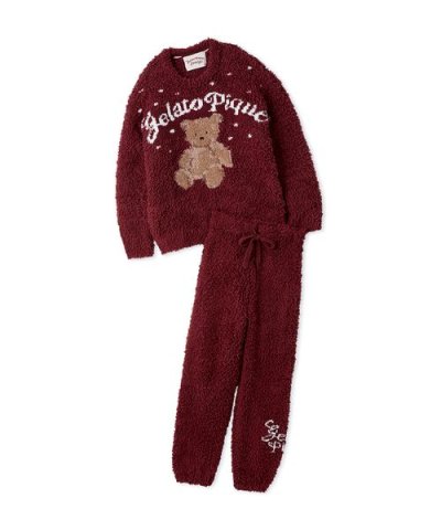 【HOLIDAY】【JUNIOR】ジェラートスノーベアジャガードプルオーバー＆ロ