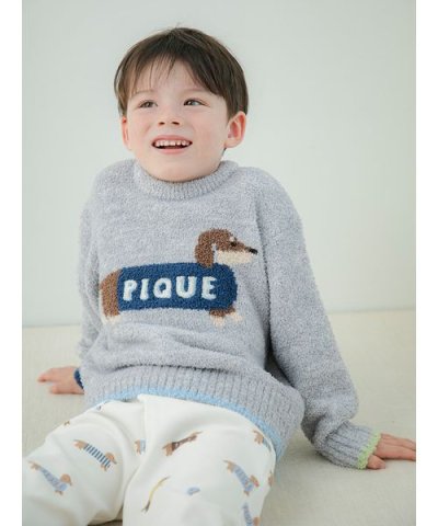 【KIDS】ベビモコダックスフンドジャガードプルオーバー