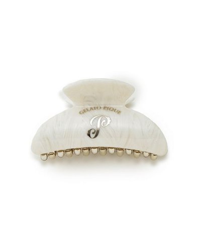 エンブレムモチーフヘアクリップ