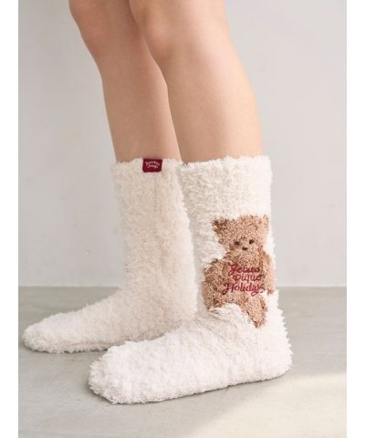 【HOLIDAY】ジェラートスノーベアジャガードソックス