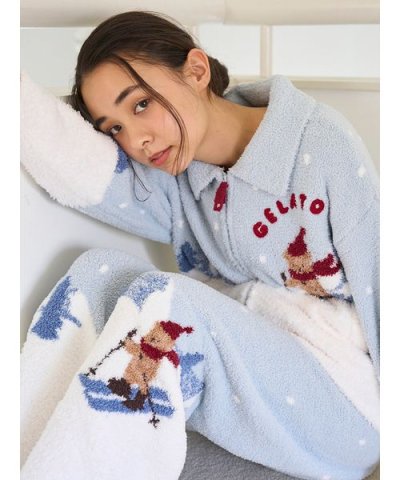 【HOLIDAY】スキーベアジャガードロングパンツ