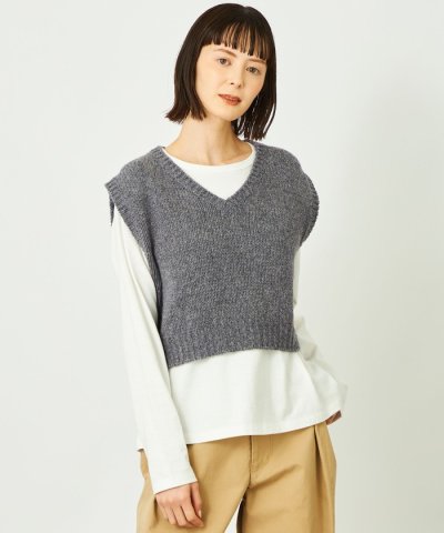 GREY LABEL ローゲージショートベスト