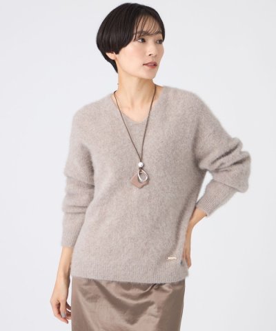 【SANYO Style EDITION掲載】フォックスウールファーニットプルオ