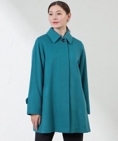 ウールカシミヤAラインコート