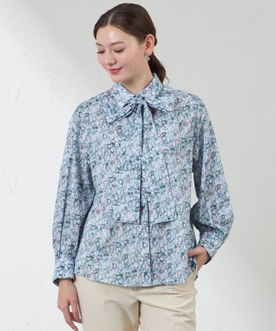 【LIBERTY】タナローンシャツブラウス（アレキサンドラ）