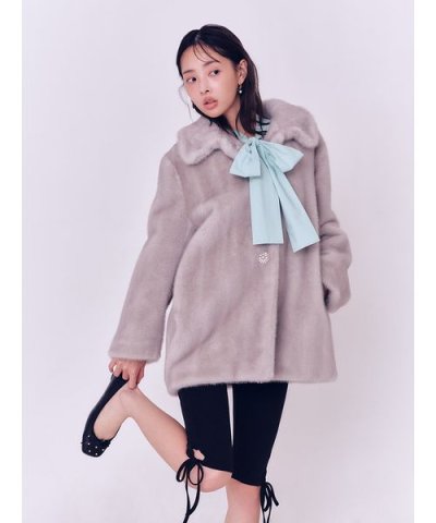 【限定カラー】【LILY BROWN×MARY QUANT】デイジービジュー釦フ