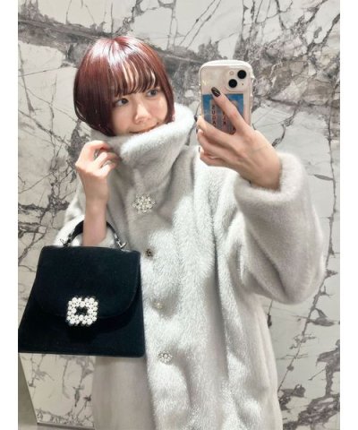 【限定カラー】【LILY BROWN×MARY QUANT】デイジービジュー釦フ