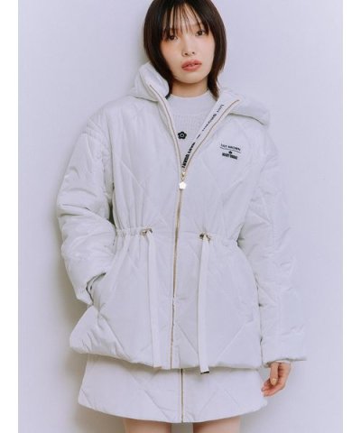 【LILY BROWN×MARY QUANT】デイジーチャーム付きキルトダウンミ