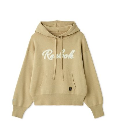 【Reebok× FRAY I.D】サテンロゴニットフーディー