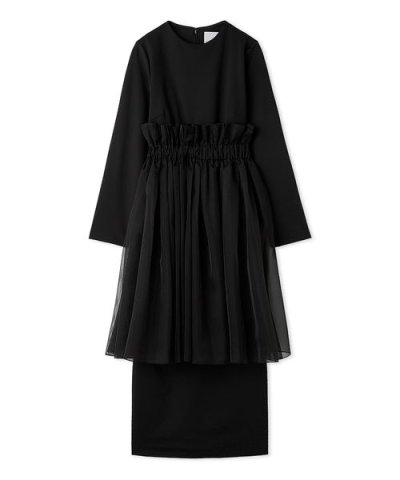 【限定カラーあり】【金子綾 for emmi】ハイネックワンピースセット