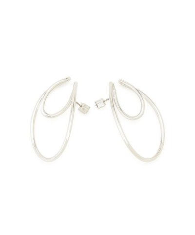 ラウンドフープピアス