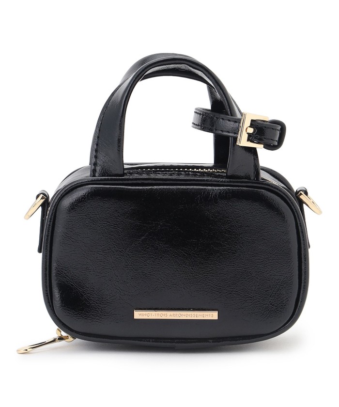 値下げ❣️ダークミンクバック ブラック系｜ショルダーバッグ｜23区(ニジュウサンク)｜阪急百貨店公式