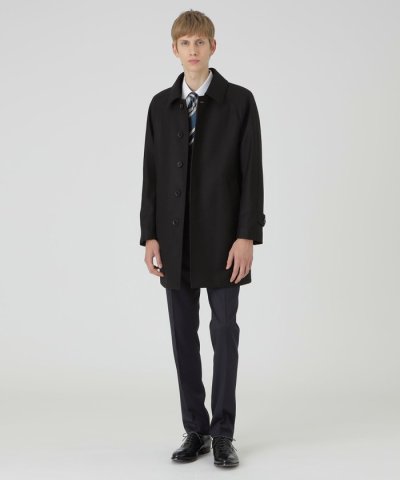 ライトウェイトメルトンステンカラーコート