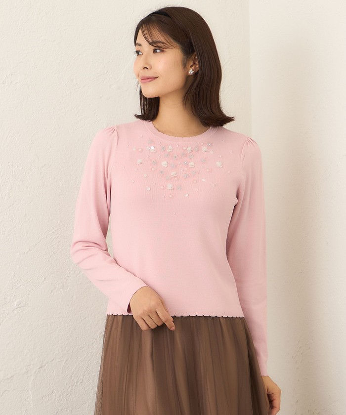 ピンク系｜ニット・セーター｜TO BE CHIC(トゥー ビー シック)｜阪急