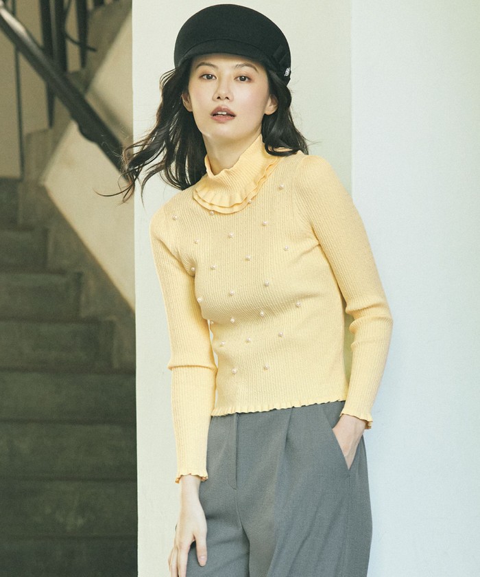 イエロー系｜ニット・セーター｜TO BE CHIC(トゥー ビー シック)｜阪急