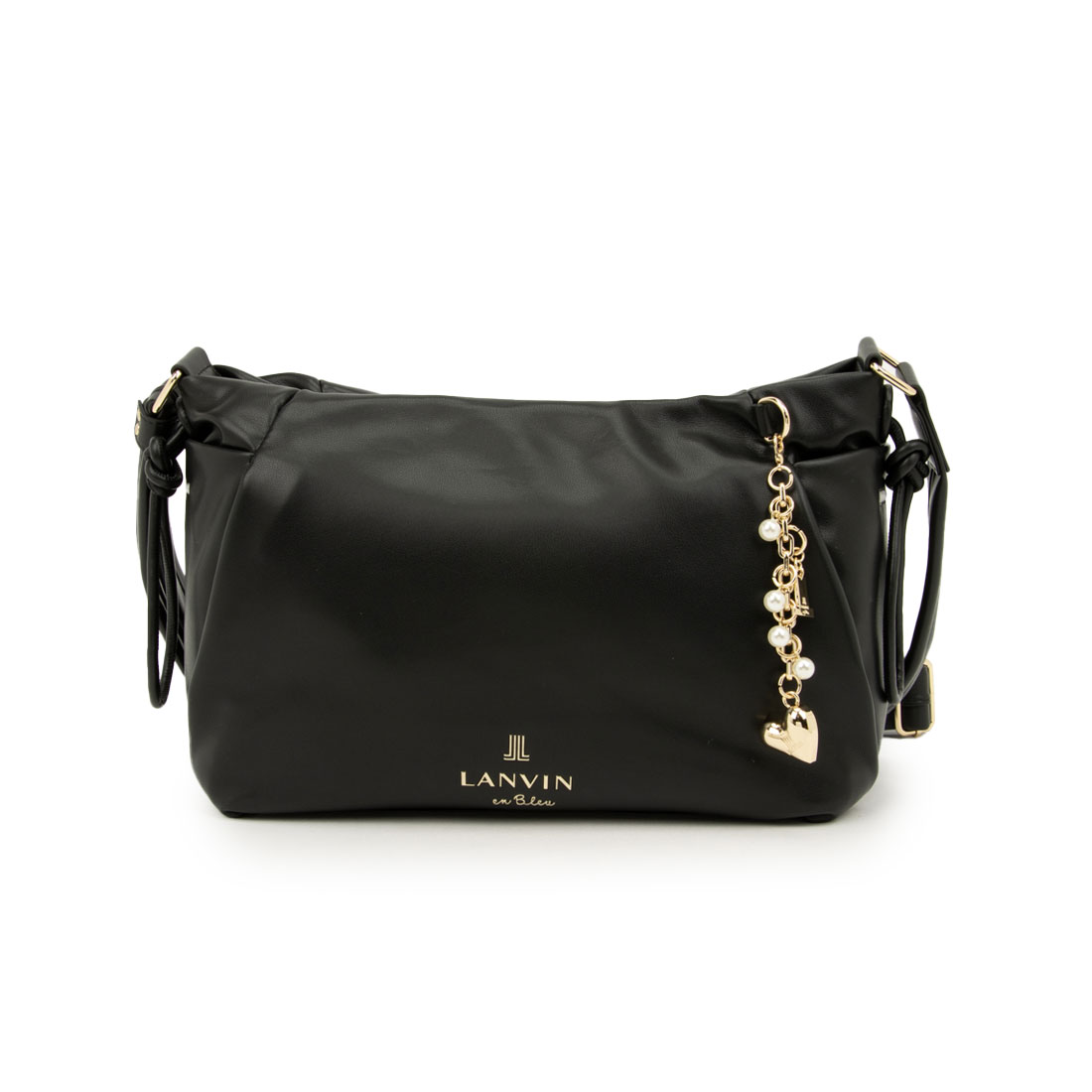 LANVINenBleu(バッグ) ランバン オン ブルー LANVIN en Bleu スフレ ショルダーバッグ ブラック FREE