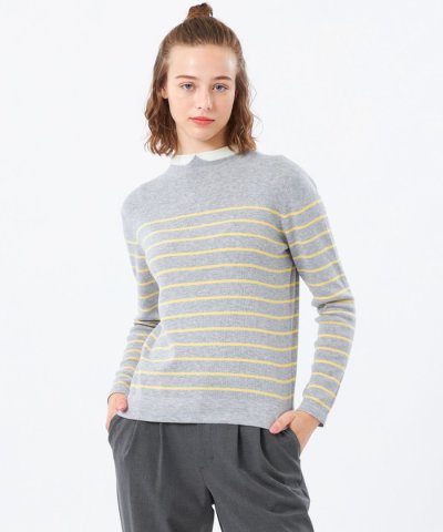 【2025年秋冬モデル】Cleric Collar Knit ウールブレンド