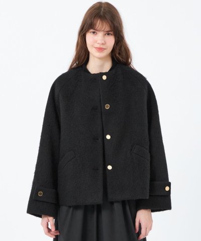 【WELBURY NO COLLAR SHORT(ウェルベリーノーカラーショート