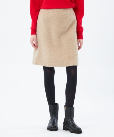 ウールシャギーショートスカート