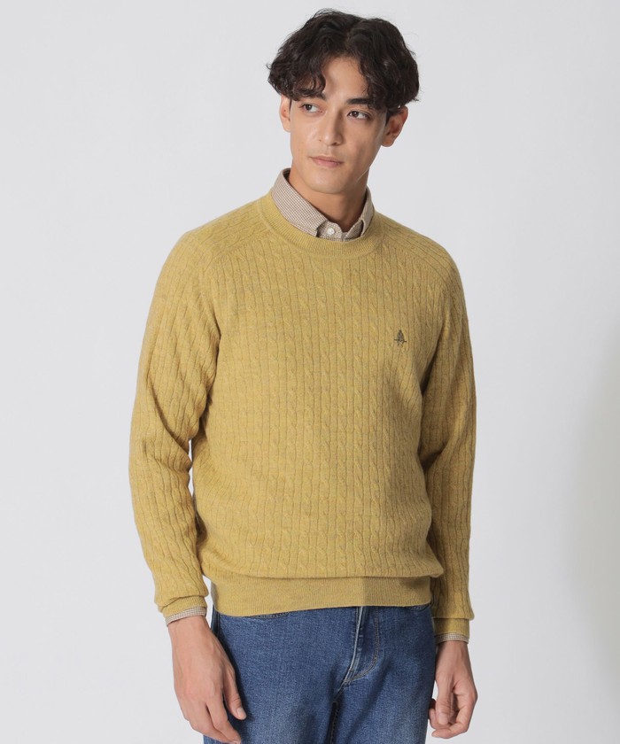 レア　1980s HOMME 麻ニットセーター レア 1980s HOMME 麻ニットセーター