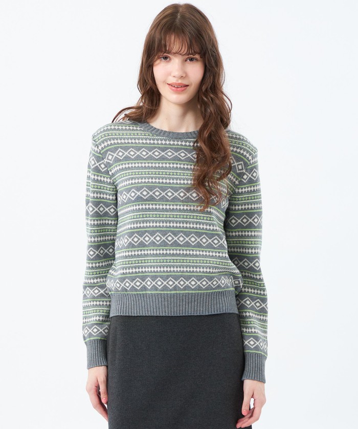 フェアアイルウィンターニット(508576447)｜阪急百貨店公式通販サイト