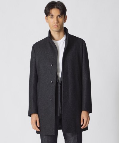 【WEB・一部店舗限定】【HOUSTON】スタンドカラーコート