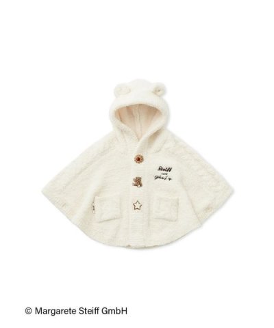 【Steiff】【BABY】パウダージャガードポンチョ