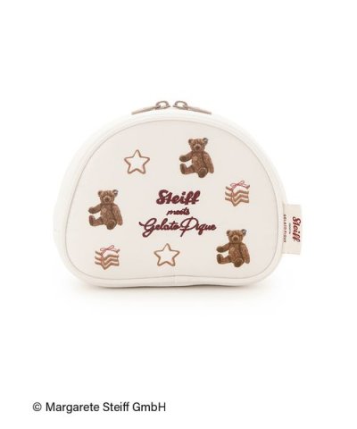 【Steiff】総柄ポーチ