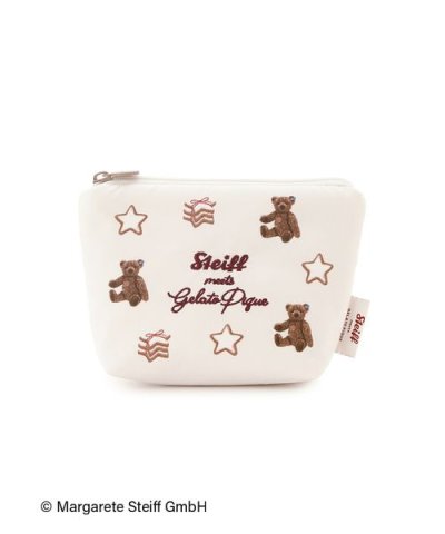 【Steiff】総柄ティッシュポーチ