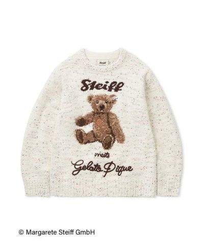 【Steiff】パウダーネップジャガードプルオーバー