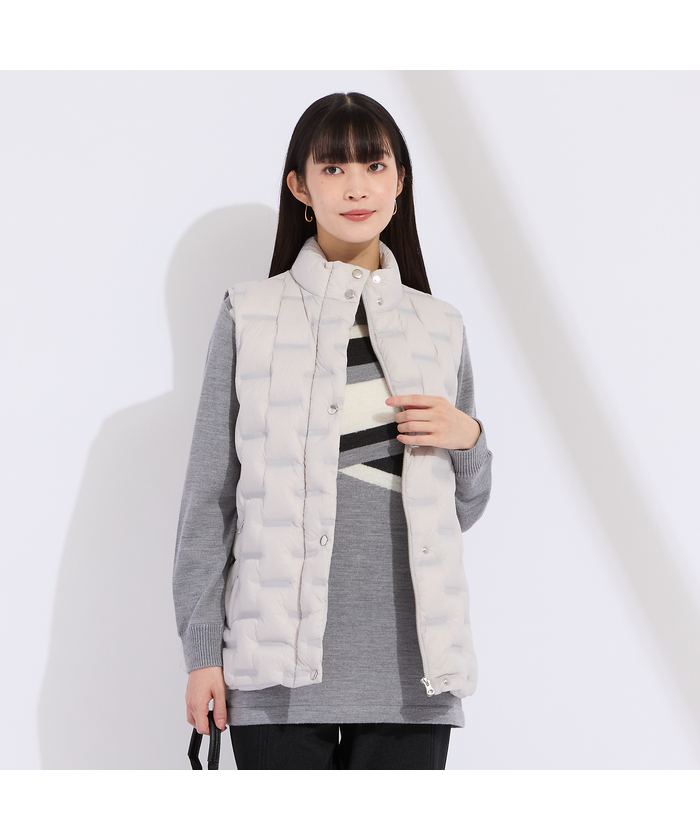 【NEW】リリアンビューティ（Liliane Burty）/【L〜4L】ナイロンタフタダウンコート リリアンビューティ Liliane Burty 【L～4L】ナイロンタフタダウン